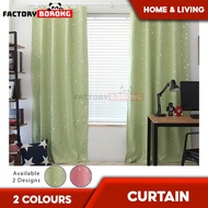 Kilang BORONG Langsir Hitam Premium 1 Panel (200cm x 270cm)