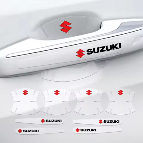 Transparent Car Sticker Protector Car Doors Scratch Door Handle Sticker Center Cover For Suzuki Swif