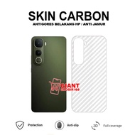 VIVO Y400 VIVO V60 VIVO Y04 VIVO Y04S VIVO X200 VIVO X200 PRO SKIN CARBON 3D ANTI-SCRATCH BACK CARBO