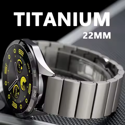 MEN Luxury Titanium Strap for HUAWEI GT 5 PRO 46MM GT 4 5 46MM Watch 4 Pro 22mm Replacement Bands Ga