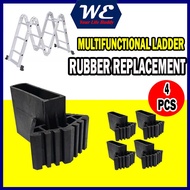 Rubber Replacement Step Multipurpose Ladder / Rubber Stopper Folding Ladder