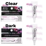 [SG] [FREE🚚] Ardell Lashgrip Strip Eyelash Lash Grip Glue In Clear And Black Dark 7g Eyelashes Lashe