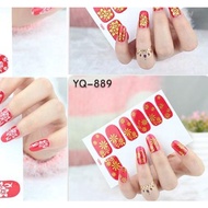 Nail sticker CNY design / Nail sticker Sincia / Nail sticker / Nail sti