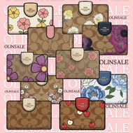 [OLINSALE] 53562 53436 39127 C0082 Zip Corner Wallet Medium Women