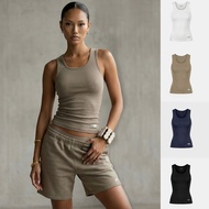 Badblood BS Cotton Jersey Classic Tank - Tobacco