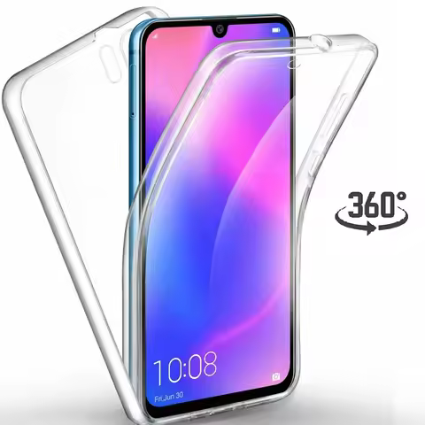 360 Degree Case For Huawei P30 Pro P20 P Smart Y7 Y6 2019 Honor 10 Lite 8X 20S 8A 20 Nova 5T 5 Clear