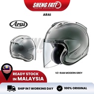 ARAI VZ-RAM Modern Grey Helmet  Motor  Open Face Original Superbike SIRIM VZ RAM Motorcycle