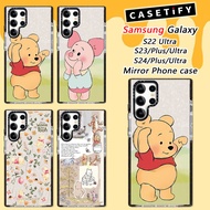 Winnie the Pooh & Pig Casetify Casetify Samsung Phone Case Suitable for Samsung Galaxy S24 Ultra S24