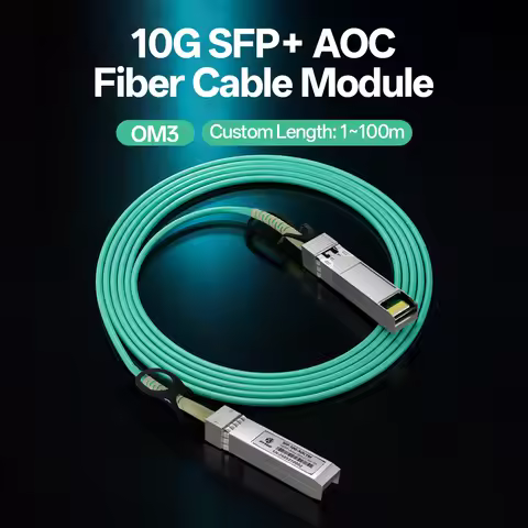 BYXGD 10G SFP+ AOC Active Optical Cable LSZH Fiber Optic Cable For Cisco Mikrotik Ubiquiti TP‑Link D