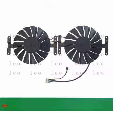 PP 2pcs 85MM FY09013M12LPA 6Pin Video Card Fan For Intel ARC A750 Graphics Fan