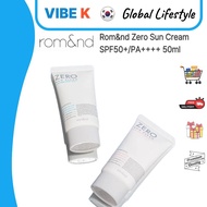 Rom&nd Zero Sun Cream SPF50+/PA++++ 50ml