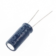 5PCS 6.3V 2200uF 6.3Volt 2200MFD 8mm*25mm Aluminum Electrolytic Capacitor