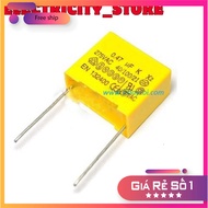 [10 Pieces]- Gold Capacitor 470nF 275V 15mm Chip World