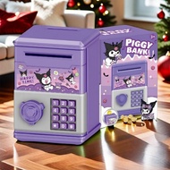 ATM Bank Money Saving Box Kuromi Piggy Bank Atm Savings Ipon Challenge Toys For Kids