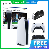 PS5 โซนี PlayStation 5 (ดิสก์เอดิชัน) + ชุดเกม EA Sports FC24 สำหรับเล่นสองคน