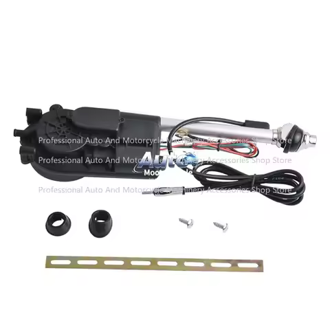 NEW 12V FM/AM Mobil Sinyal Listrik Antena Tenaga Listrik Otomatis Antena Kit Mobil Listrik Antena Ra