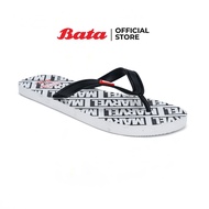 Bata บาจา รองเท้าแตะหูหนีบ น้ำหนักเบา ลุยน้ำได้ Marvel สำหรับผู้ชาย สีขาว รหัส 8101075