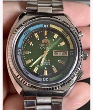 Orient King Diver / Sea King "Jumbo"（俗稱「東方海霸」）古董潛水風格機械表。這是一款誕生於 1970 至 1980 年代 的經典日本自動上鏈腕表，以其粗獷的大錶徑和