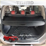 Hc Cargo Perodua ATIVA Leather Retractable Trunk Tonneau Cover Rear Cargo Boot Shade Accessories