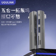 Docking Station 5 in 1 U S B 3. 0 Hub Notebook PD Fast Charge 6 W Computer TF Chuck Data Transmissio