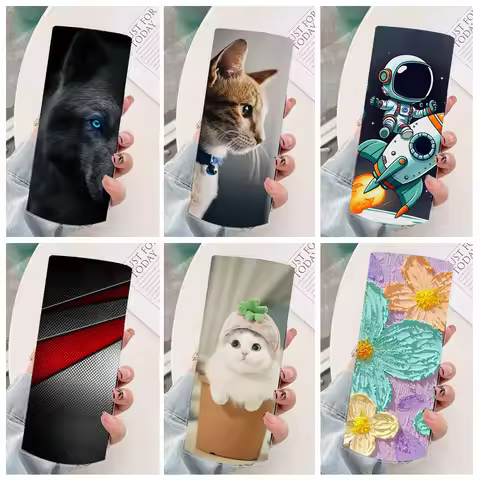 For Nokia 105 4G 2023 2021 Case astronaut Clear Soft Silicone Painted Cat TPU Funda Coque for NOKIA 