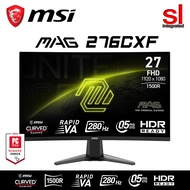 MSI MAG 276CXF 26.5'' FHD VA 280HZ 0.5MS GTG 1500R Curved Gaming Monitor