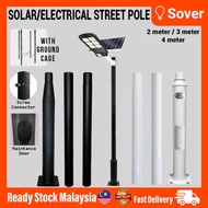 Project Light Pole Heavy Duty 1/2/3/4/5/6/7 Meter Split Lamp Pole for solar, UFO, CCTV TIANG Lampu