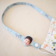 寶貝照片訂製造型口罩繩 開學禮