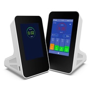 Air Quality Monitor Wifi, Formaldehyde Detector, Pollution Meter Indoor TVOC HCHO PM1 PM2.5 PM10 Tem
