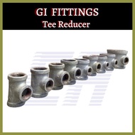 ✟ ♆ ☢ MECH TEE REDUCER GI FITTINGS GALVANIZED IRON