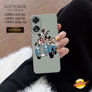 Softcase Oppo A78 5Ghp Oppo A58 5G/ Latest Oppo A58x 5G/ - Cartoon Fashion Case - Oppo A78 5Ghp Oppo