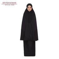 Siti Khadijah Telekung Broderie Kirana in Black