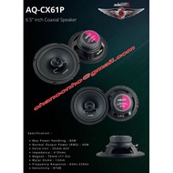 AUDIO QUART AQ-CX61P 6.5” INCH 2-WAY COAXIAL SPEAKER **100% ORIGINAL** 85 WATT RMS POWER