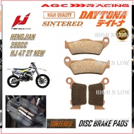 HENGJIAN 250CC HJ 2T V2 250CC HJ 4T V2 BRAKE PADS SINTERED LONG LIFE TOP QUALITY HNL