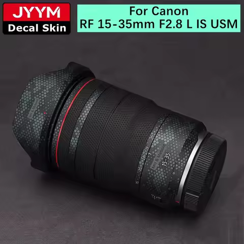 RF 15-35 2.8 Decal Skin Vinyl Wrap Film Lens Body Protective Sticker Protector Coat For Canon RF 15-