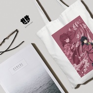 "Jual Tote bag Anime Tote bag Kanvas Premium Tas Tote ( Demon Slayer 9