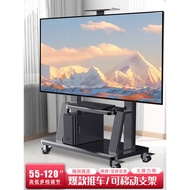 [48H Shipping] TV Floor Stand Movable with Wheels Trolley Rack Compatible with Xiaomi Hisense All-in