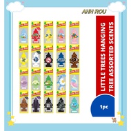 Little Trees Car Air Freshener - Hanging Tree Provides Long Lasting Scent