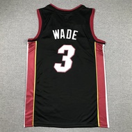 The sales team is on standby at all times # 3Dwyane Wade embroidered basketball jersey