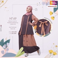 Gamis Nibras Remaja Nt 057, Nt 068, Dan Nt 069 / Gamis Teen Nibras