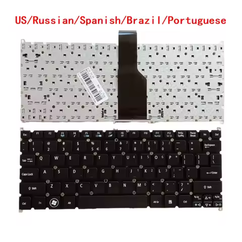 US RU SP BR PT Keyboard For Acer Aspire one 725 726 756 S3 MS2346 S3-371 S3-391 S3-951 S5 S5-391 V5-
