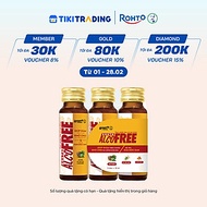 Nước uống giải rượu, thải độc gan Alcofree lốc 3 chai x 50ml