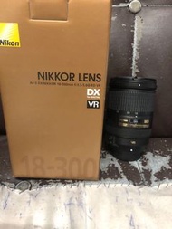 超平 新淨靚仔 全套有盒 Nikon 18-300 18-300mm F3.5-5.6 大光圈 VR