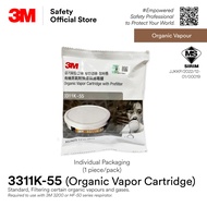 3M™ 3311K-55 Organic Vapor Cartridge with Pre-Filter/ Suitable for Respirator 3M™ 3200/ HF-51/ HF-52
