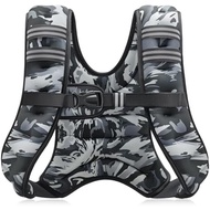 ZELUS Load-bearing Vest, 6lbs/8lbs/12lbs/16lbs/20lbs/25lbs/30lbs Weight-bearing Vest with Reflective