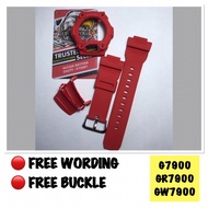 BNB GSHOCK MAT MOTOR G7900 GW7900 GR7900 MERAH ALA RD (CUSTOM)