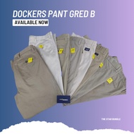 Men's Dockers Pants Second Hand / Seluar Dockers Bundle Size 32, 34, 36, 38, 40, 42, 44 [Khaki]