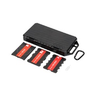 Kiorafoto การ์ด SD 30กล่องเก็บการ์ดหน่วยความจำ & การ์ด Micro SD 60อุปกรณ์จัดระเบียบพกพาที่ใส่ที่เก็บ