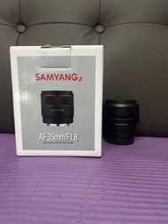 剛剛10月買 完美無瑕 香港行貨兩年保養 Samyang  AF 35 35mm F1.8 E FE Sony Mount