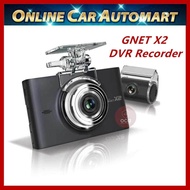 GNET X2 Full HD DVR RECORDER FRONT + REAR FULL HD NIGHT VISION Free 16gb Memory Card